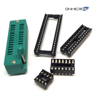 10 Stück IC Sockel DIP8 DIP14 DIP28s DIP40w oder 1 Stück DIP28zif