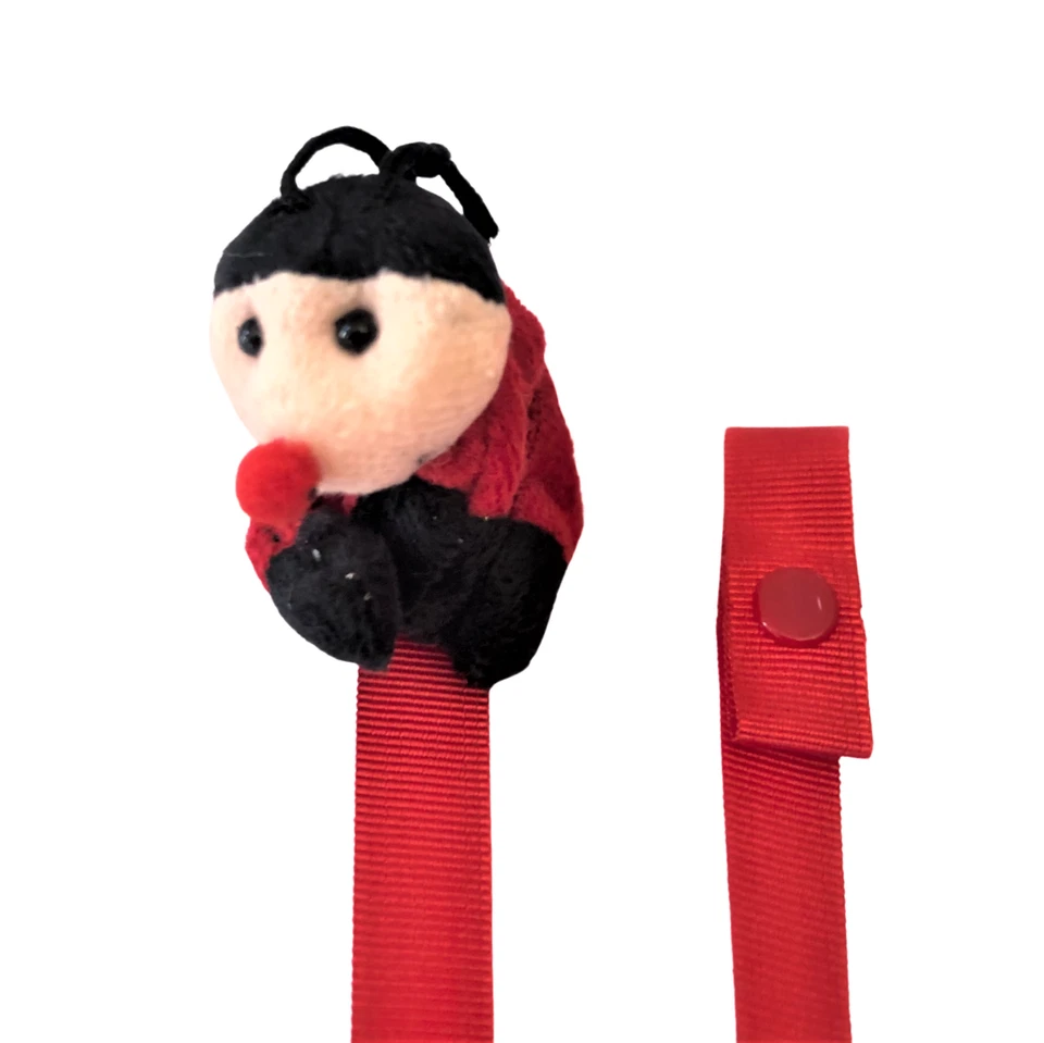 Pack de Dos Porta Chupetes Zodiaco Animal con Imanes Conejo y Ladybug - Caja Regalo Foto 4 de 4