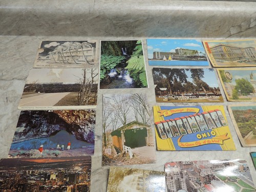 Lot of United States Post Cards, 60's & Earlier, Hawaii WV, VA, OH, NJ, MN - Picture 2 of 6