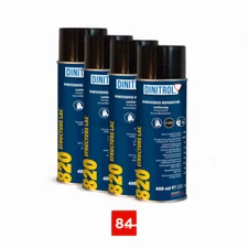 4x DINITROL 820, 400ml Spray Textured Paint
