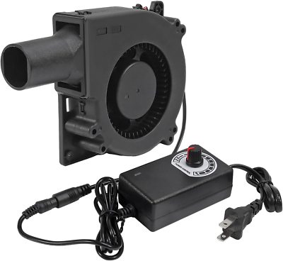 #ad #ad 120Mm BBQ Fan 12V 4.72In Blower Brushless with 110V 120V Variable Speed $18.99
