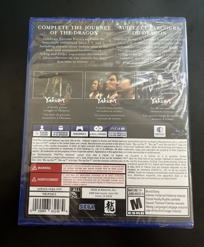 NUEVO PRECINTADO PS4 Yakuza Remastered Collection - Sony PlayStation 4 - Imagen 2 de 2