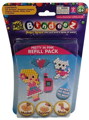 Bindeez Nachfüllpackungen - 750 Perlen - PRETTY IN PINK - NEU
