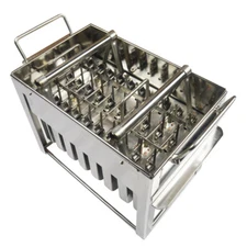 TECHTONGDA Stainless Steel Ice Lolly Mold Type 1 108ml*24pcs Top Quality