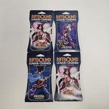 Riftbound Origins Booster Pack - League of Legends TCG Yasuo, Ahri, Jinx Art
