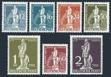 Germany 9N35-N41 Berlin, MNH. Michel 35-41. UPU-75, 1949. Heinrich von Stephan.