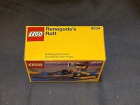 #1 LEGO Pirates: Renegade's Raft (6234) Sealed New