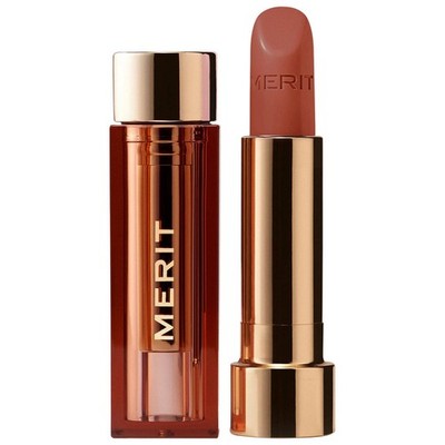 NIB 100%Authentic MERIT  Signature Lip Lightweight Lipstick,6shades,0.10 oz/3 g