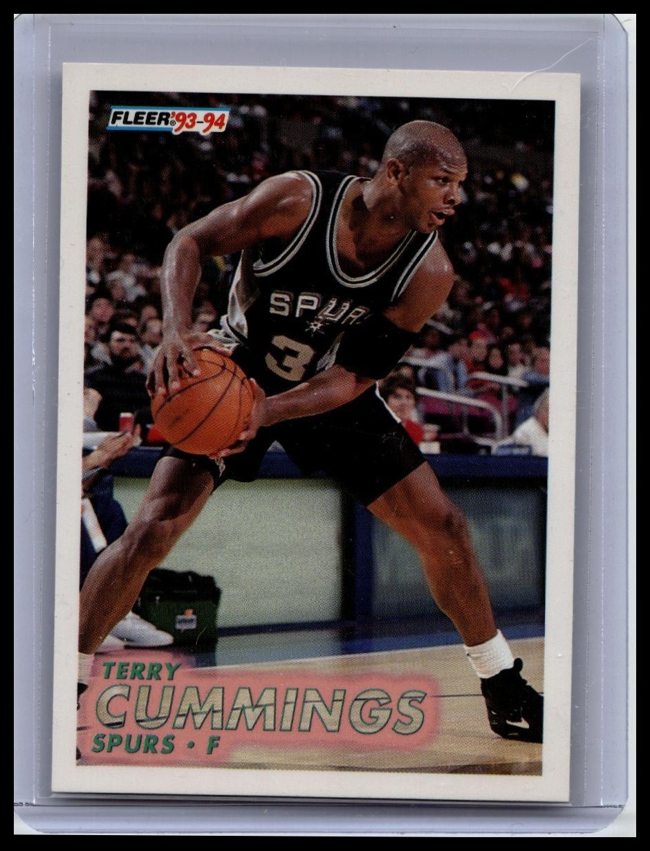 1993-94 Fleer - Terry Cummings #189