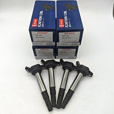 4Pcs Denso Ignition Coils For Toyota Corolla 1.8L 673-1310 90919-02258 US Stock