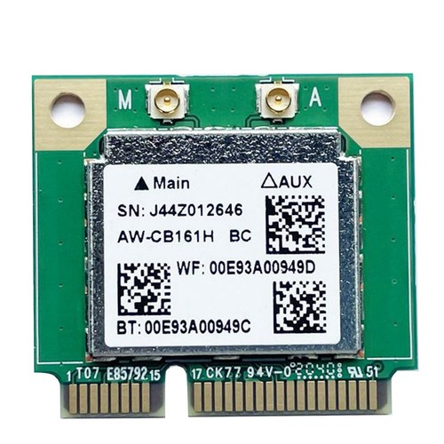 Dual Band Realtek RTL8821 AW-CB161H Wifi Wlan Karte Bluetooth 4.0 Combo Ha9108