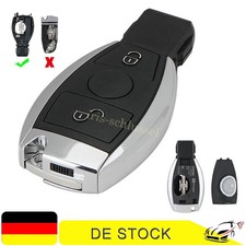2 Tasten Schl&uuml;ssel Geh&auml;use Chrom f&uuml;r Mercedes Benz W245 W204 W211 W212 W164 R172