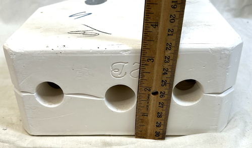 Stampo vintage Duncan ceramica 3 Wee Babbo Natale ornamenti #1 DM 452B forno - Foto 15 di 16