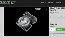 Cejay Neptune LED IR Signal Light Distress Beacon Strobe NVG MOLLE FORCE RECON