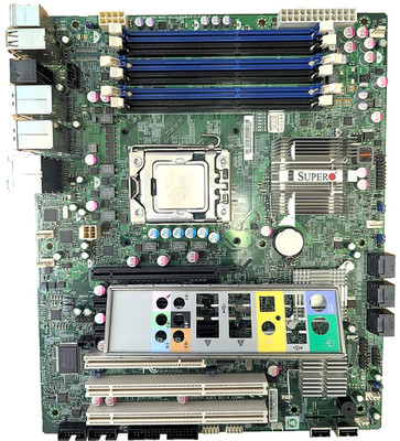 Super Micro  X8SAX REV2, LGA 1366/Socket B, Intel (MBD-X8SAX) Motherboard