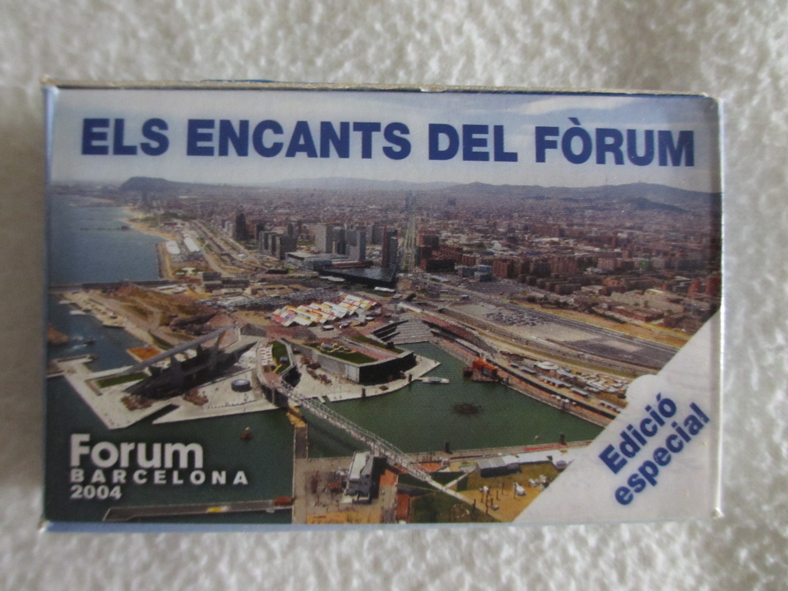 Jeu de cartes Els Encants Forum Barcelona 2004 objet vintage rare espagnol neuf sous blister