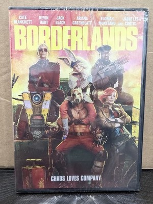 Borderlands (DVD, 2024) Brand New Sealed W/ Slipcover Jack Black Kevin Hart 