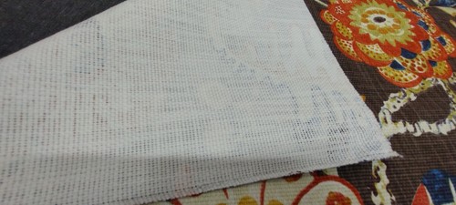Pindler Baumwolle braun Blumen Vogel Florabunda Designer Stoffmuster 23 x 23 Zoll - Bild 12 von 18