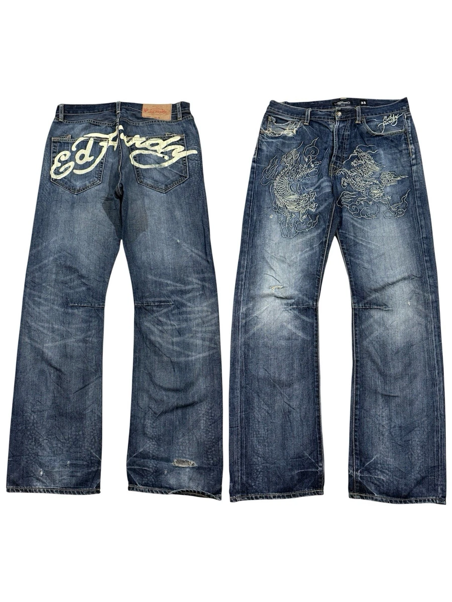 Ed Hardy Jeans Men's Skull for sale - eBay