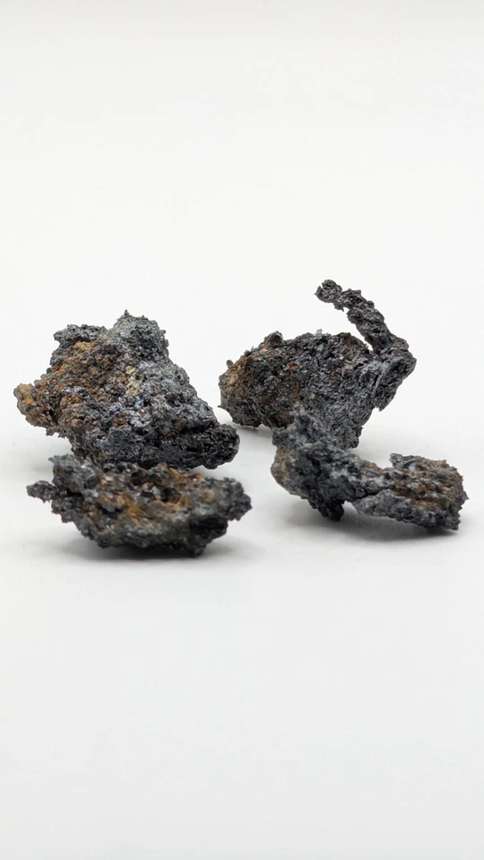 Acanthite Ps. Argentite, Fine Mineral Thumbs, Silver King Mine, Pinal County, AZ - Image 2 of 4