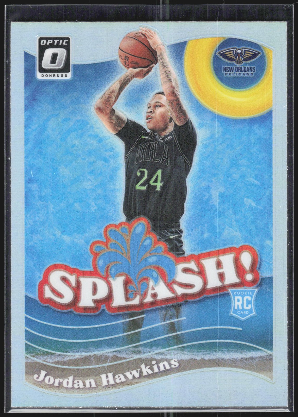 2023-24 Donruss Optic #10 Jordan Hawkins Splash Holo