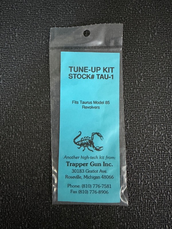 Trapper Gun Inc. Tune Up Kit - Taurus 85 Revolver - TAU-1
