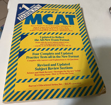 Barrons MCAT review  book