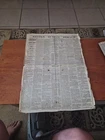 CIVIL WAR April 16th 1865 Boston Sunday Herald Lincoln Funeral Newspaper