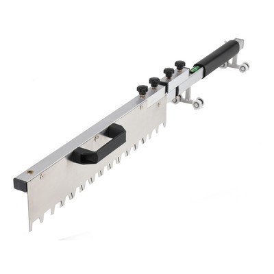 Floor Tile Leveling Paving Tool Adjustable Flat Ash Tool w/Folding Handle 32''