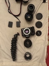 Canon EOS M50 Mark II SUPERKIT Including SD, Mic, Lenses, Etc READ DESCRIPTION