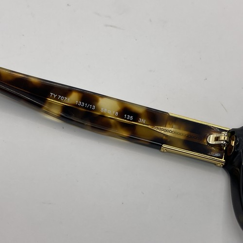 TORY BURCH SUNGLASSES TY7071 1331/13 BROWN TORTOISE GOLD 58-18 135 *Frames Only* - Picture 9 of 15