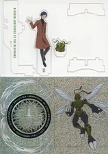 Ichijoji Ken/Wormmon/Stingmon Acrylic Stand 110x155mm  Duty Paid or Reimbursed