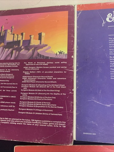 Dungeon and Dragons Vintage Adventure and Modules (5) - Picture 5 of 12
