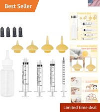 Pet Feeding Bottle and Syringes with Nipples for Small Cat Dog Animals Model 2