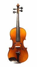 Antique Full Size Czech Stradivarius Model Violin Good Vintage Condition