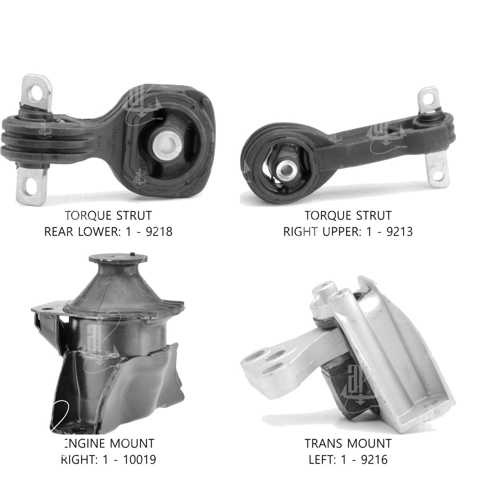 For Honda Civic 2006-2011 Anchor 300456 Engine Mount Kit Foto 2 de 4