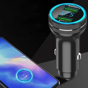 Chargeur de voiture type-C USB Adaptateur de chargeur de téléphone de voiture port pour Huawei 40W/OPPO 65W