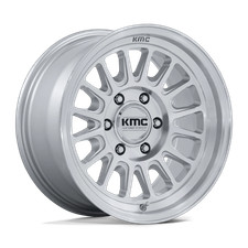 Kmc Km733 Impact Fft 18x9 8x170 0 125.10 Gloss Silver W Machined Face Wheelrim