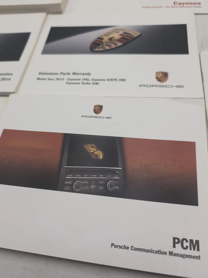 2014 Porsche Cayenne, Cayenne S, GTS Owners Manual With Case Free Shipping 14 - Image 4 of 4