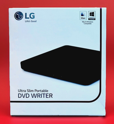 LG Ultra Slim Portable DVD Writer with M-DISC  Support - GP63EX70