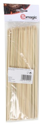 Set De 100 Brochettes En Bambou 20Cm - Mr.Bricolage Maroc