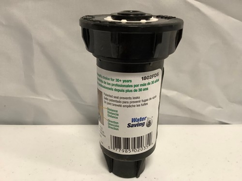 Rain Bird Profesional Doble Spray Pop-Up Aspersor Marrón 1/2" NPT x 2" 1802FDS - Imagen 2 de 3