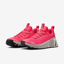 Nike Free Metcon 6 Pink Women's Running Training Shoes Sz 7 (FJ7126-602)