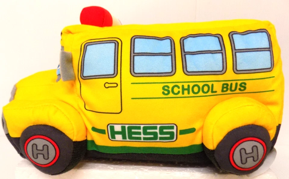 Autobús escolar de felpa Hess Truck 2024 luces LED efectos de sonido AGOTADO por HESS SIN USAR, EN CAJA Foto 3 de 4