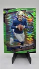 2025 Panini Prizm - Rookies Jaxson Dart #332 Neon Green Pulsar Prizm (RC)