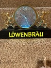 VTG Lowenbrau Beer Lion Logo Standing Lighted Cash Register Bar Top Clock Sign — photo 10