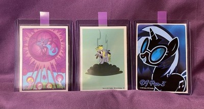 MLP Enterplay Trading Card Sticker Bundle - DJ-PON3 Derpy Elements Of Harmony 