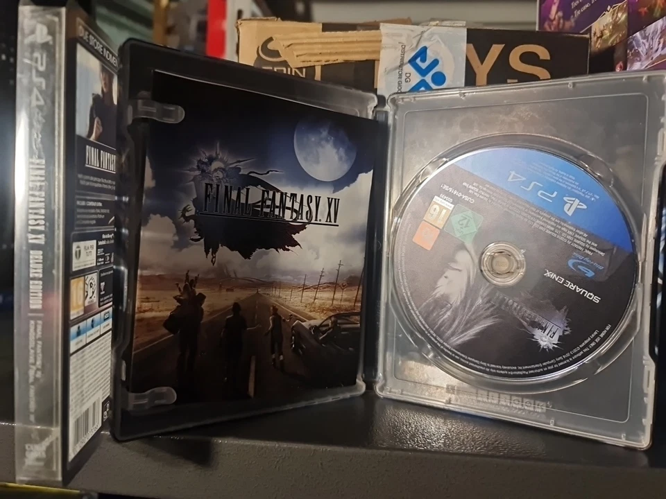 FINAL FANTASY XV DELUXE EDITION - SONY PS4 - USATO PERFETTO - VERSIONE PAL, foto 3 di 3