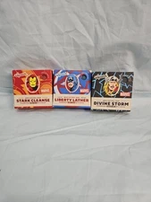 3pk Dr. Squatch Soap Men's Natural Bar Soap Marvel Thor Ironman Captain America 