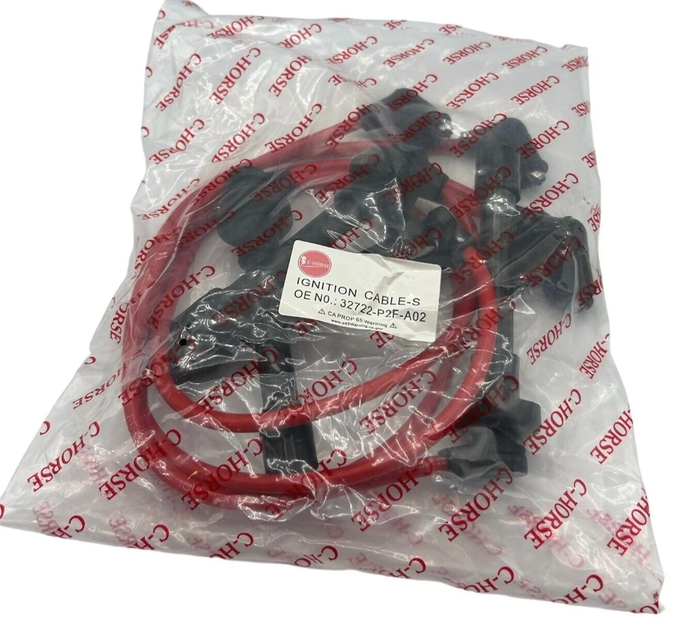 Set of 4 Wires Spark Plug Wire set FOR Toyota Tacoma 4Runner T100 L4 2.4L 2.7L - Image 2 of 4